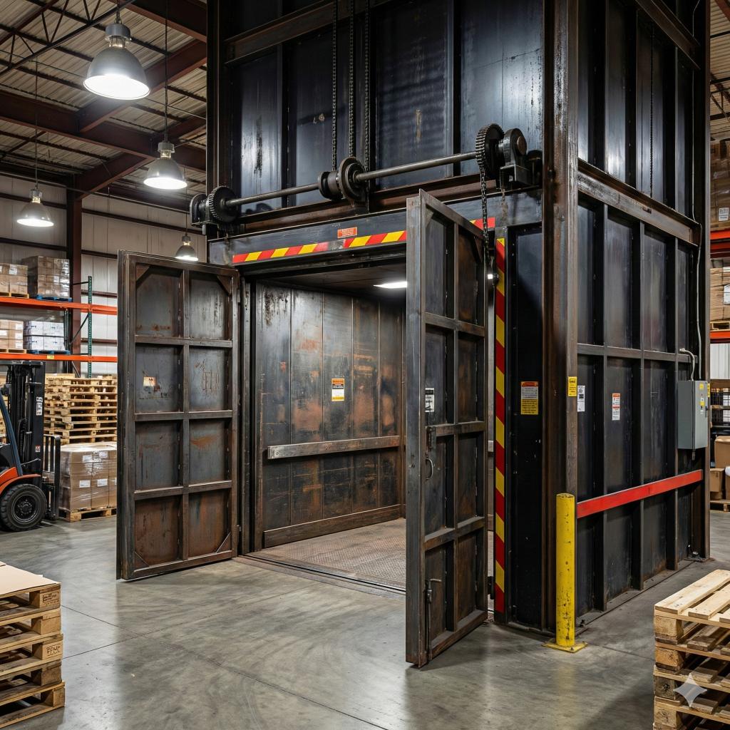 5️⃣ freight cargo elevators